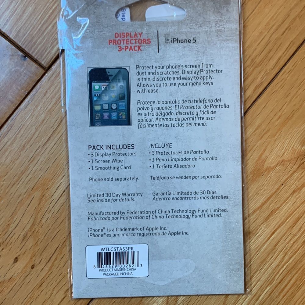 Verizon Display Protector 3- pack for iPhone5 - Picture 3 of 5